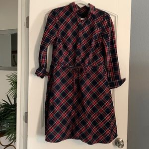 Brooks Brothers non-iron shirt dress in excellent condition, perfect for fall